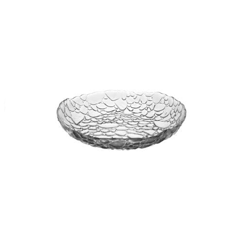 Блюдо Pebble d 395 мм h 80 мм, стекло, прозрачное, ArdaCam
