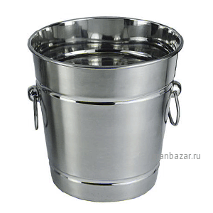 Ведро д/шампанского «Проотель» сталь; 4.15л; D=20.5/13.5,H=20,B=20.5см; металлич. Prohotel WB51