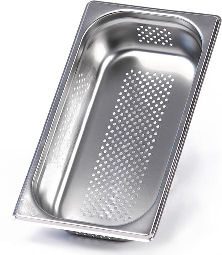 Гастроемкость перфорированная GN 1/3 327х176х65 мм Luxstahl [Р813-65]