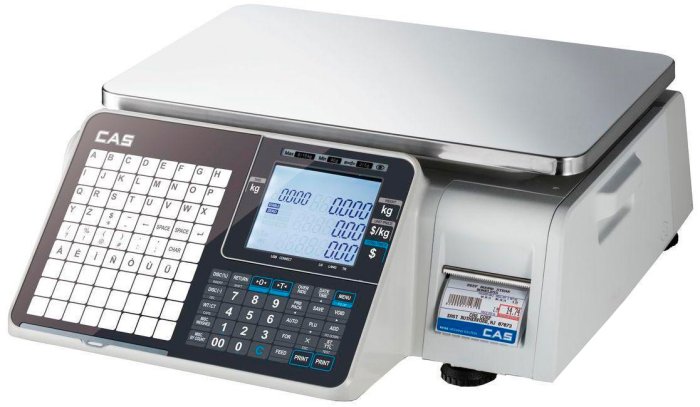 Весы торговые CAS CL3000J-15B TCP-IP