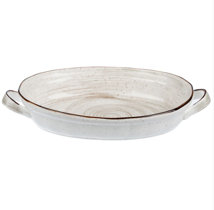 Блюдо с ручками White Fusion 2,2 л, 23-*305 мм, P.L. Proff Cuisine