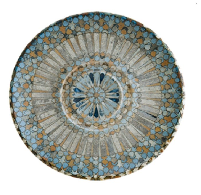 Блюдце Luca Mosaic 190 мм Bonna S-MT-LUCMZ GRM 19 KKT