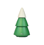 Мельница для специй "ель" XMAS TREE By Whinot Design, бук, h 155 мм, цвет зеленый/белый, Bisetti 33870