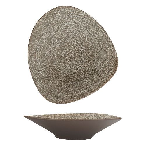 Салатник Brown Taiga Untouched, 260х240х50 мм, P.L. Proff Cuisine 17-258 BROWN B /К=16 ШТ