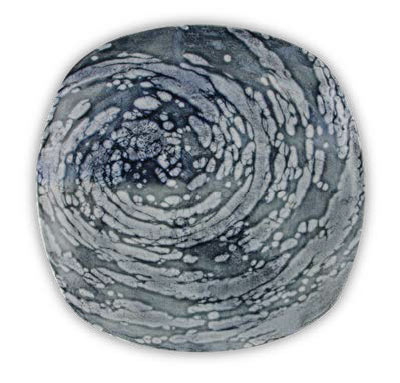 Тарелка квадратная VORTEX фарфор, 290x290 мм, h 27 мм, синий Porland 184429 VORTEX