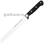 Нож д/хлеба; сталь нерж.,пластик; L=20см Prohotel AG00802-01
