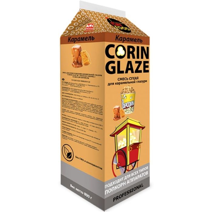 Вкусовая добавка FunFood Corin Glaze карамель, 0.8кг. 
