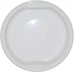 Тарелка пластиковая 0.2л, d 153мм, бел., ПП Мистерия 1000шт