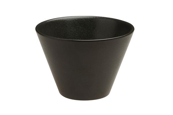 Чаша коническая BLACK фарфор, 400 мл, d 120 мм, h 80 мм, черный Seasons Porland 368211 черный