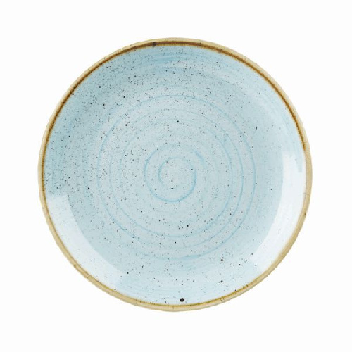 Тарелка мелкая 217 мм, без борта, Stonecast, цвет Duck Egg Blue Churchill SDESEVP81