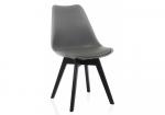 Деревянный стул Bonus dark gray / black