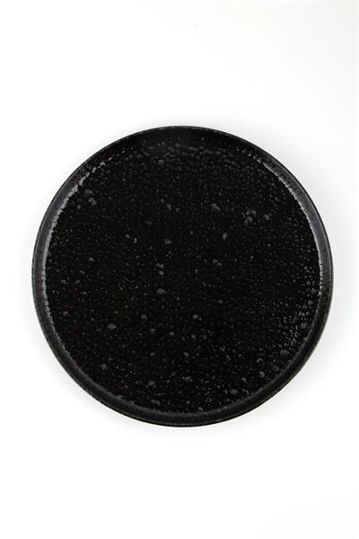 Тарелка с бортом BLACK MOSS фарфор, d 210 мм, h 15 мм, черный Porland 18CP21 BLACK MOSS