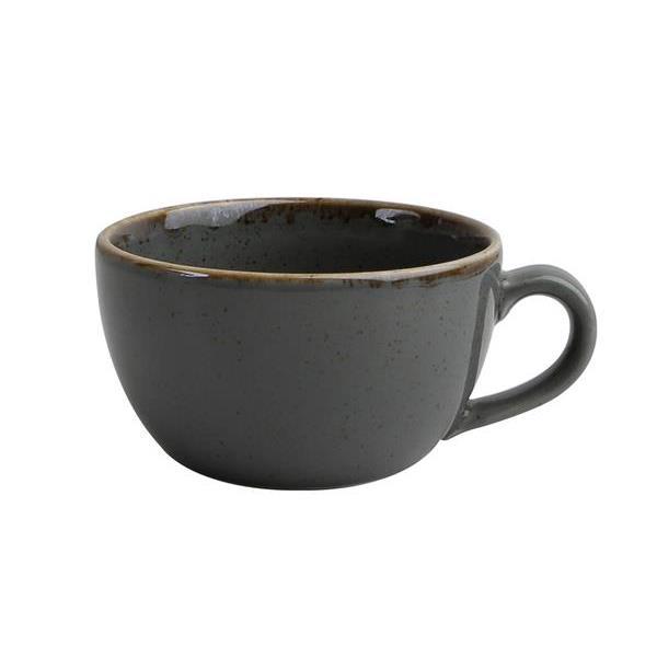 Чашка чайная 250 мл Porland Dark grey