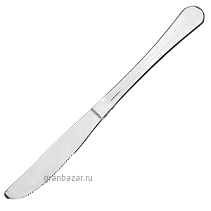 Нож столовый «Эко Багет»; сталь; L=220/100,B=3мм; металлич. Pintinox 028000L3