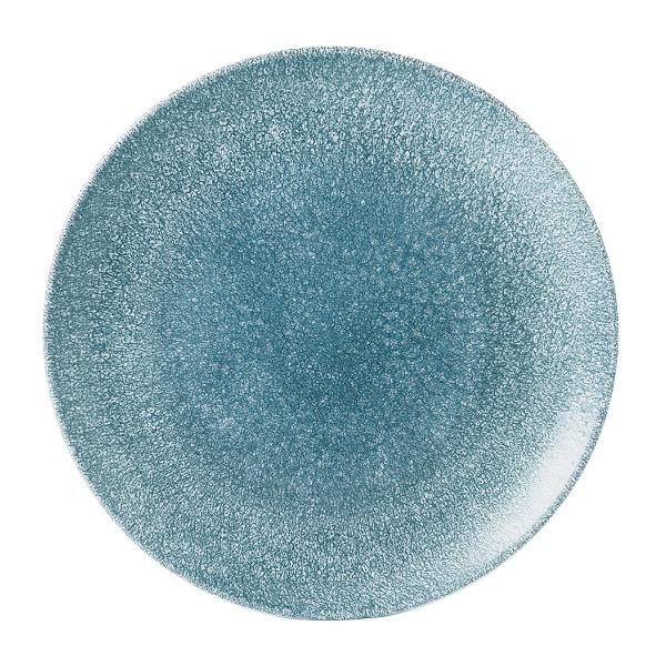 Тарелка мелкая без борта Studio Prints Raku 260мм Topaz Blue Churchill RKTBEV101