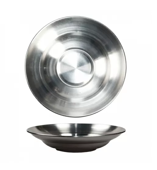 Блюдо металлическое, круглое d 240 мм, P.L. Proff Cuisine SE-3416 (уп=24шт)