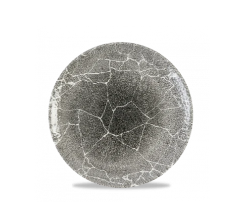 Тарелка мелкая 260 мм, без борта, цвет Kintsugi Reverse, Churchill KRBKEV101