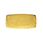 Блюдо сервировочное Stonecast 295х150мм, без борта, Mustard Seed Yellow Churchill SMSSOP111