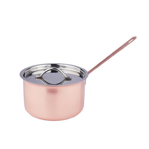 Соусник Copper 90 мл d76 мм h40 мм с ручкой с крышкой нерж. P.L. Proff Cuisine MCH 5500/CP