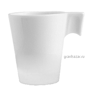 Чашка кофейная «Арома»; стекло; 90мл; D=55,H=65,L=75мм; слон.кость Arcoroc 8910
