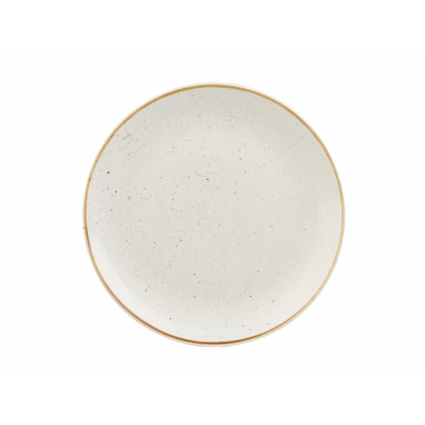 Тарелка мелкая без борта Stonecast 260мм Barley White Churchill SWHSEV101