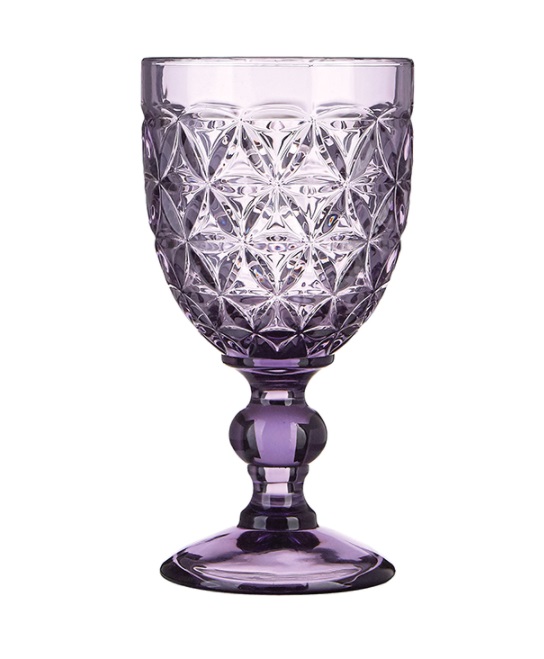 Бокал для вина; стекло; 310мл; D=86, H=163мм; фиолет. Probar 3788-3purple
