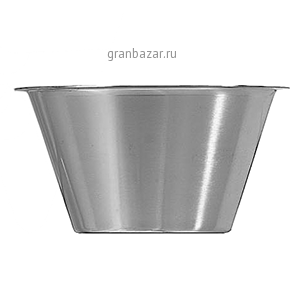 Миска; сталь нерж.; 100мл; D=82,H=35мм; металлич. Lind 513001-03