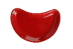 Соусник-полумесяц RED фарфор, 30 мл, 70x110 мм, красный Seasons Porland 802111 красный