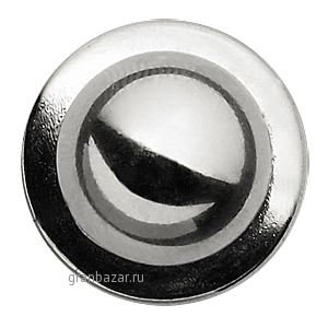 Пукли (12шт); пластик; серебрист. Greiff 5900/018