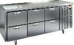 Стол с охлажд. шкафом HiCold GN222/TN O
