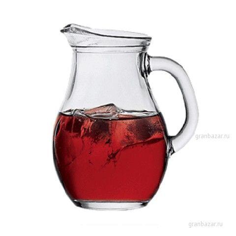Кувшин; стекло; 0, 5л; D=100, H=158, L=128, B=2мм; прозр. Pasabahce 80101