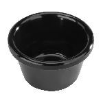 Соусник 50 мл d 59 мм h36 мм круглый пластик черный P.L. Proff Cuisine RSM-01BK (HONRI)