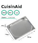 Гастроемкость CuisinAid 1/2 h=20 нерж. 1/2 325х265х20 мм CD-812-20 /30