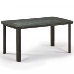 Плетеный стол из искусственного ротанга T51A-W53 Brown