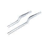 Пинцет 168 мм нерж. изогнутый P.L. Proff Cuisine