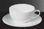 Чашка круглая, не штабелируемая, 240мл, фарфор, молочно-белый SandStone Porcelain CS6651