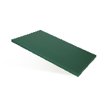 Доска разделочная 500х350х18 зеленая пластик