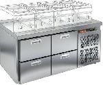 Холодильный стол HiCold GN 22 BR2 TN LT