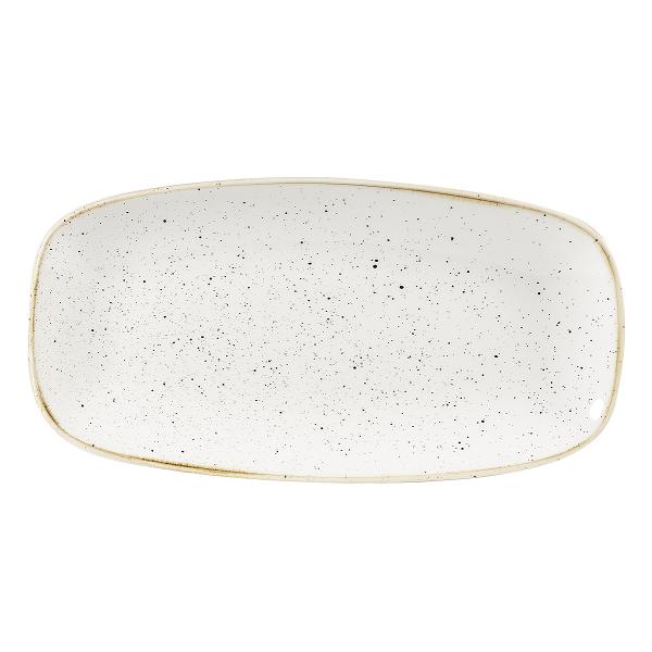Блюдо прямоугольное CHEFS без борта Stonecast 298х153мм Barley White Churchill SWHSXO111