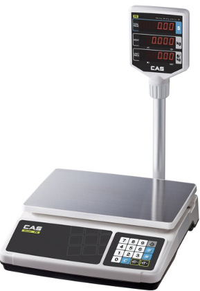Торговые весы CAS PR-15P (LCD, II) RS