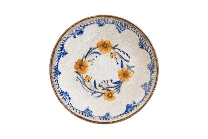 Тарелка Retro Floral d170 мм форма Гурмэ Bonna F-RTFGRM17DZ
