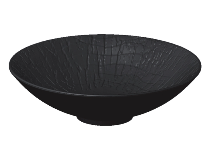 Салатник 1000 мл d 250 мм h 70 мм Black Raw Wood P.L. Proff Cuisine 80579-С