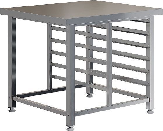 Подставка RESTOINOX ППКР-1-70/70 под пароконвектомат GN 2/3 (универсальная)