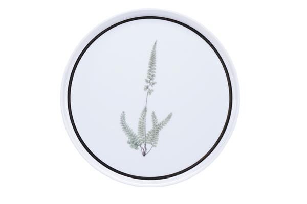 Тарелка десертная Цветок №1 BOTANICAL фарфор, d 210 мм, белый Porland 18CP21 BOTANICAL 1