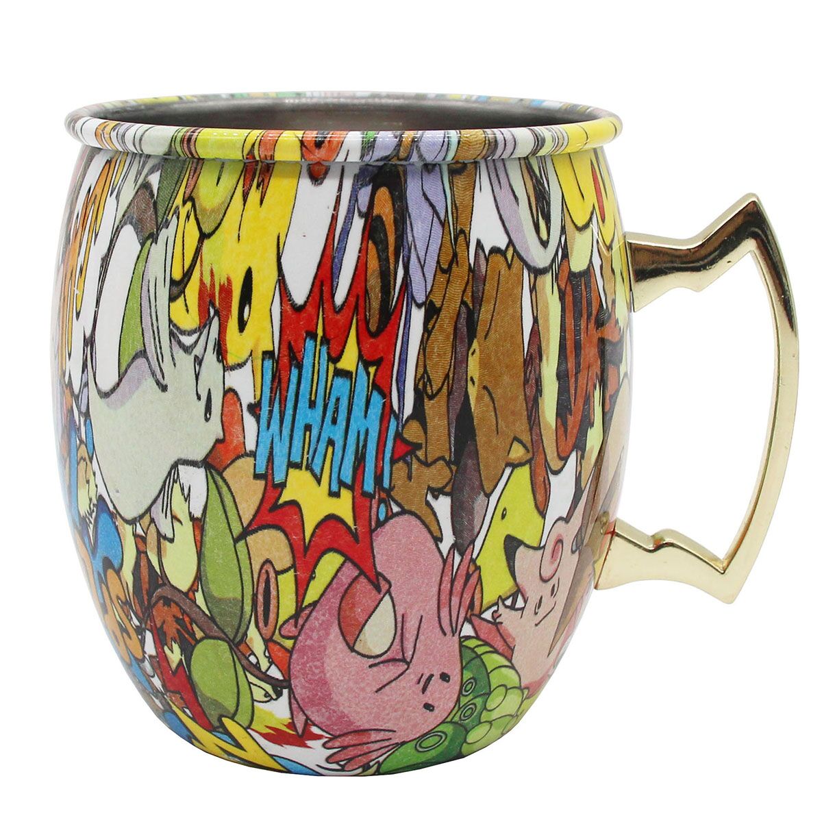 Кружка Moscow Mule-Animal 550 мл, нержавейка, P.L. Proff Cuisine-Barbossa MUGS0026