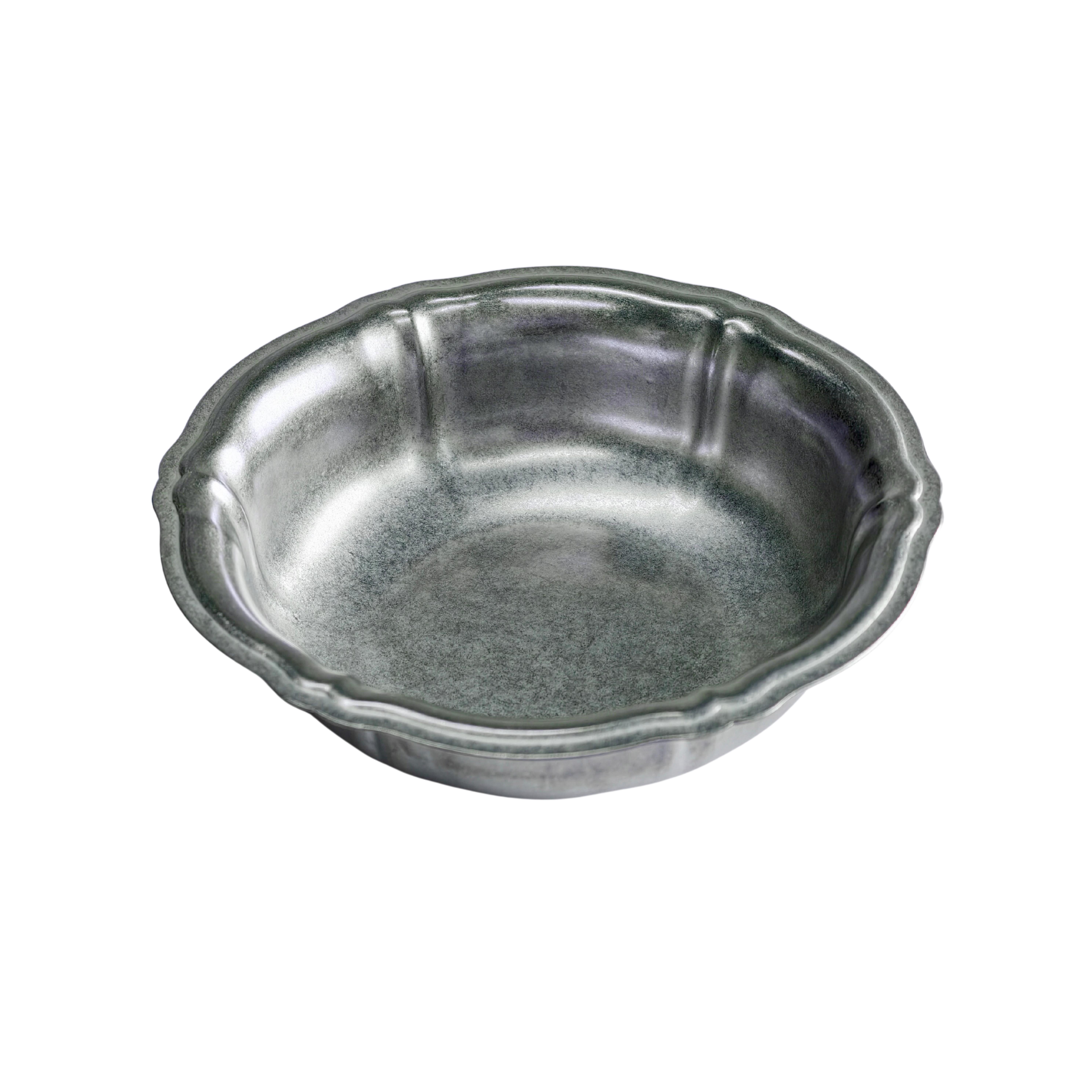Салатник с рельефом Antique Metal 400 мл, d 160 мм h 45 мм, нерж. сталь Casa di Fortuna