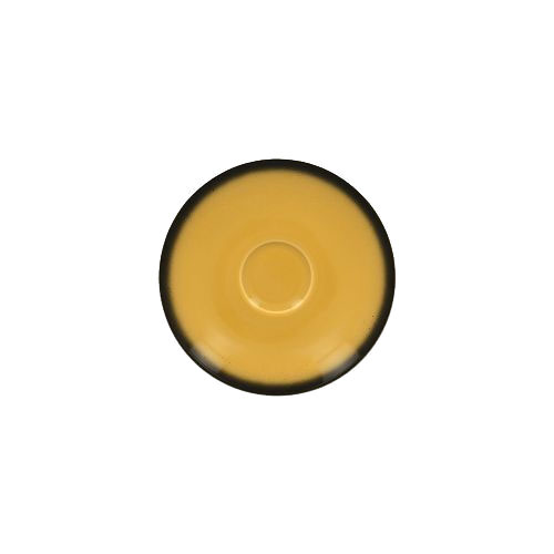 Блюдце RAK Porcelain LEA Yellow 150 мм, для чашки 81223411 (желтый цвет) LECLSA15NY