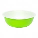 Контейнер для супа 370мл вспененный полистирол зеленый Мегапласт, 420 шт
