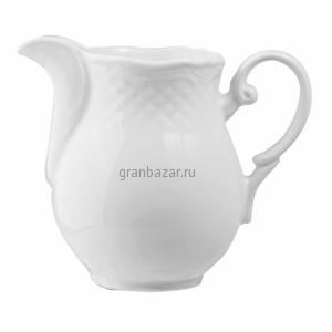 Молочник «Афродита»; фарфор; 150мл; H=9,L=11см; белый Lubiana 6003-white