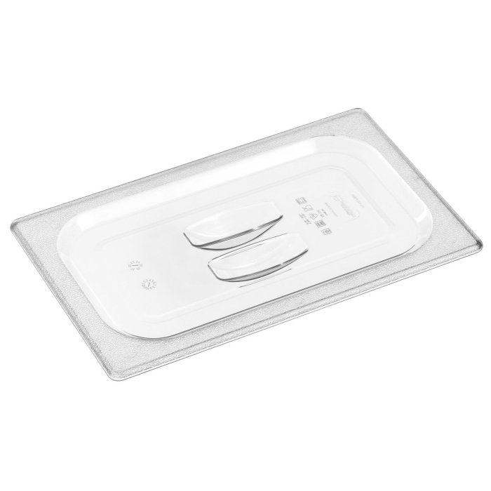 Крышка для гастроем.нерж 1/4 поликарб.прозрач. (-40/+99С) Gastroplast /1/48/